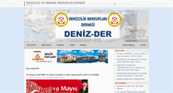 Desktop Screenshot of denizder.com.tr