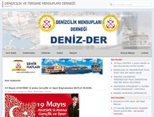 Tablet Screenshot of denizder.com.tr